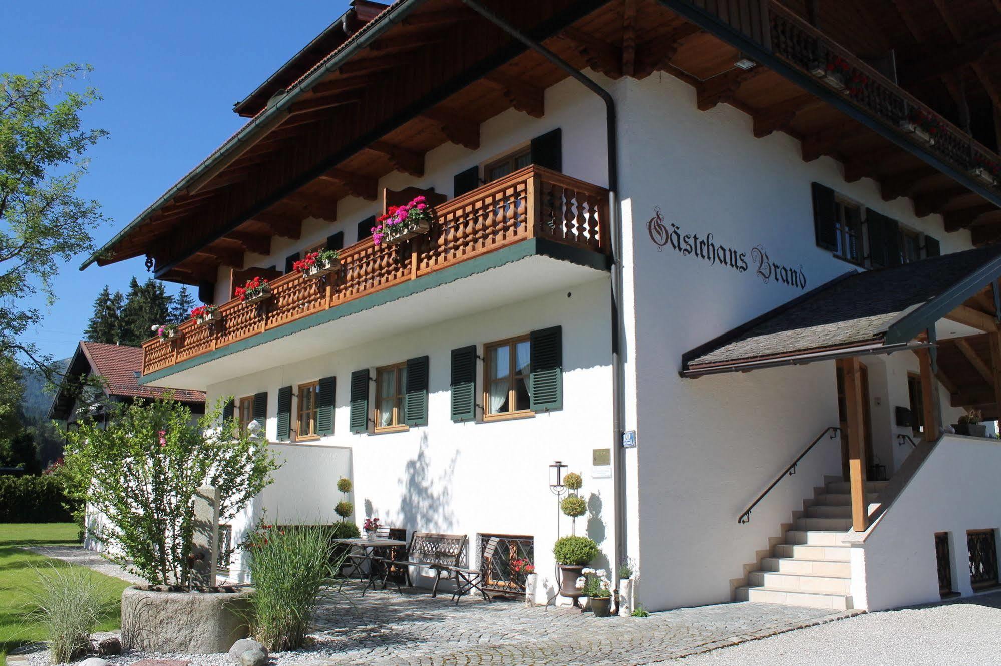Hotel Garni Gaestehaus Brand Bad Wiessee Eksteriør bilde